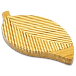 Picnic Time Leaf Cutlery Set - 9 Piece(s) - Bamboo