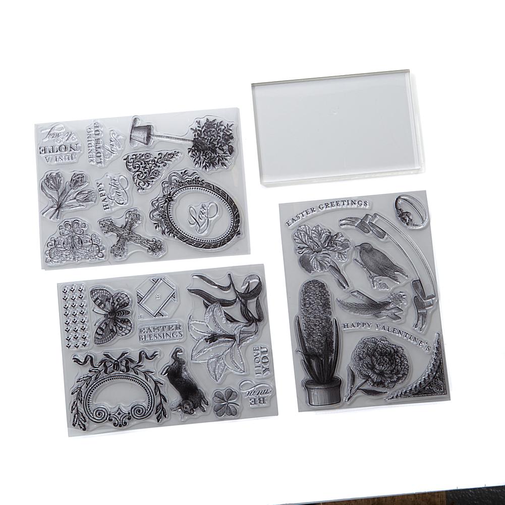 Anna Griffin Love and Easter Stamps