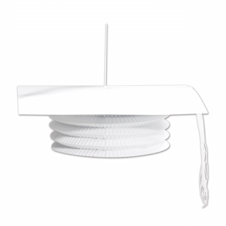 Beistle Company 54566-W Grad Cap Paper Lanterns - Pack of 12