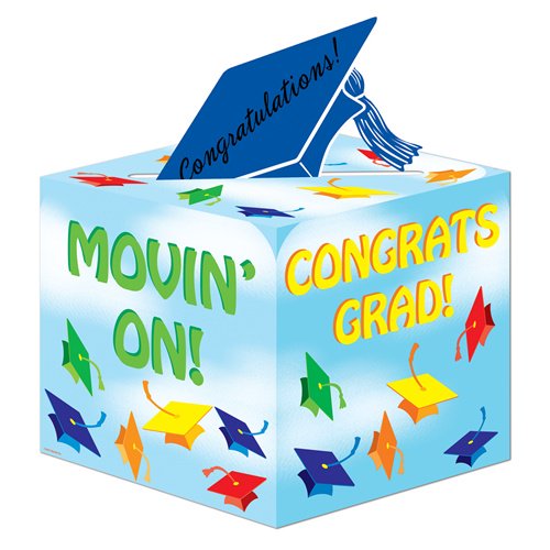 Beistle 54399 Graduation Card Box Pack of 6