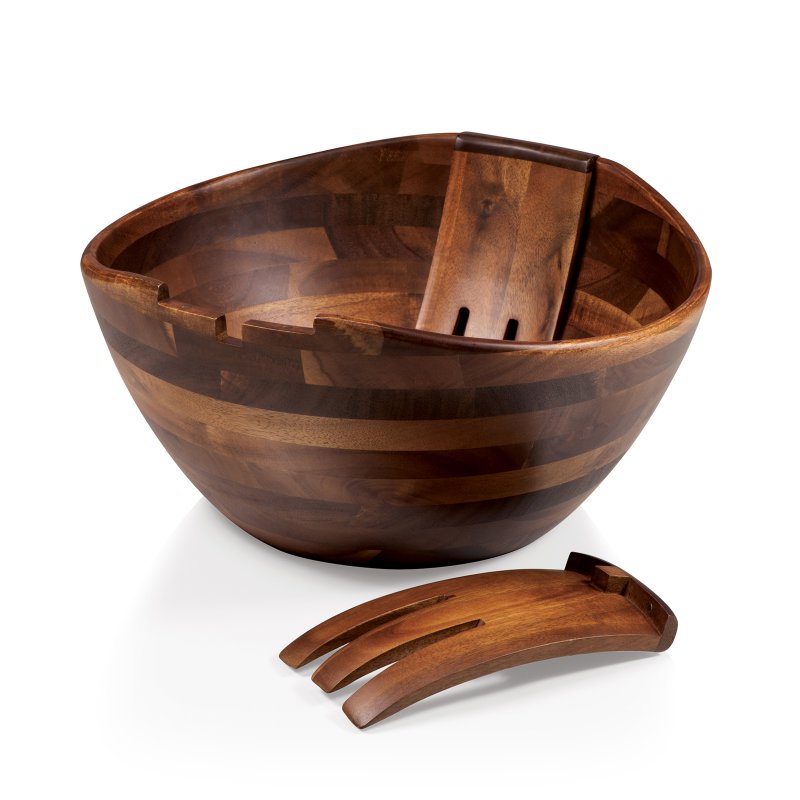 Picnic Time Mescolare Salad Bowl Serving Set