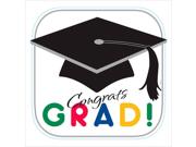 21 inch Card Night Cutout Graduation Stripes 12 Ct