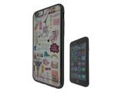 iphone 5 5S Gel Silicone Case All Edges Protection Cover c0287 - cool cute fun doodle art illustration scool sketch omg fashion quotes ice cream unicorn party