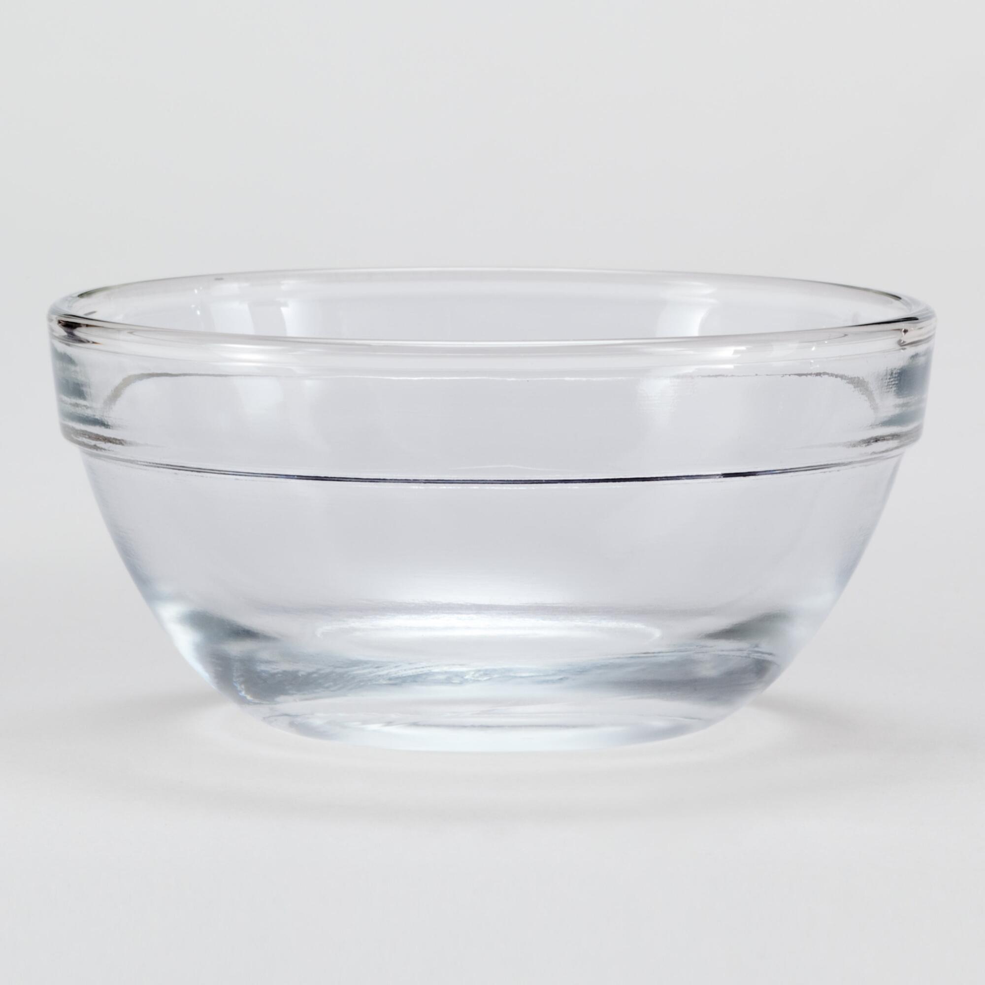 Glass Prep Bowls, Set of 24 by World Market
