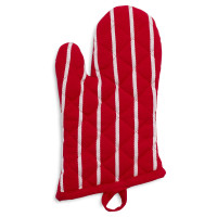 Butcher Stripe Oven Mitt