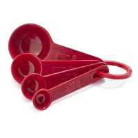 Red Measuring Spoons