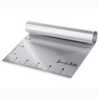 Sur La Table Stainless Steel Dough Scraper