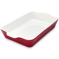 Red Oven-to-Table Baker