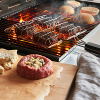 Sur La Table Stainless Steel Stuff-a-Burger Basket