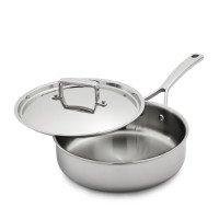 Sur La Table Tri-Ply Stainless Steel Saute Pan