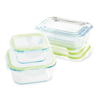 Sur La Table 10-Piece Glass Storage Container Set