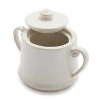 Pearl Stoneware Sugar Bowl