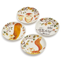 Woodland Appetizer Plates