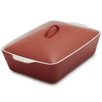 Stoneware Casserole with Lid
