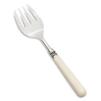 Ivory Resin Serving Fork