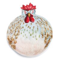 Jacques Pepin Collection Figural Chicken Plate
