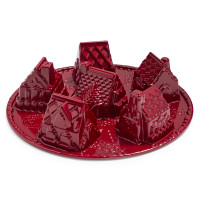 Nordic Ware Cozy Village Cakelet Pan