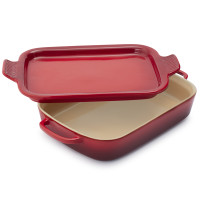 Le Creuset Rectangular Baker with Platter Lid
