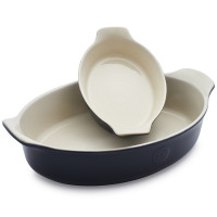 Emile Henry Modern Classics Oval Baker with Mini Baker