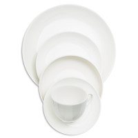 Fortessa Purio Bone China 5-Piece Dinnerware Set