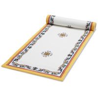 Deruta-Style Table Runner