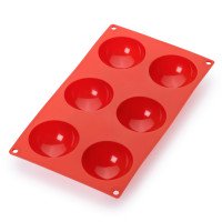 Lekue 6-Cavity Demi-Sphere Mold