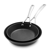 Sur La Table Dishwasher-Safe Hard Anodized Nonstick Skillets