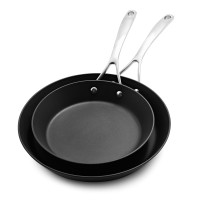 Sur La Table Dishwasher-Safe Hard Anodized Nonstick Skillets