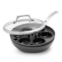 Sur La Table Dishwasher-Safe Hard Anodized Nonstick Egg Poacher