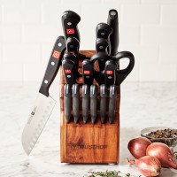 Wusthof Walnut Gourmet Knife Block Set