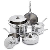 Le Creuset Stainless Steel 10-Piece Set