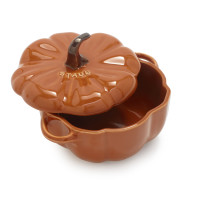 Staub Burnt Orange Mini Pumpkin Cocotte