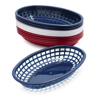 Blue Burger Baskets