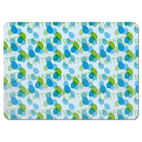 Happy Easter Blue Placemats (Set of 4)
