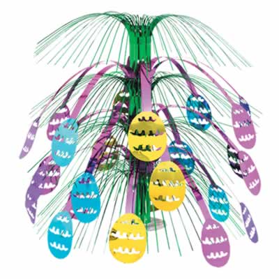 Beistle - 40550 - Easter Egg Cascade Centerpiece - Pack of 6