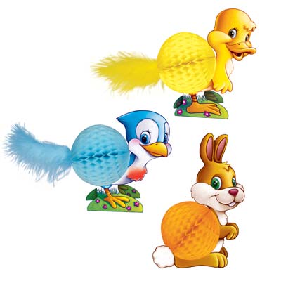 Beistle - 44116 - Easter Playmates - Pack of 24