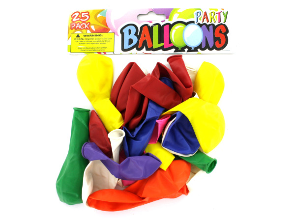 Party balloon pack - Case of 48