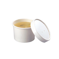 PacknWood 210SOUP8 8 Oz. White Ice Cream & Soup Cup Pack Of 500