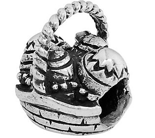 Prerogatives Sterling Easter Basket Bead