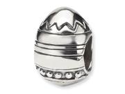 Sterling Silver Reflections Easter Egg Bead