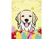 Golden Retriever Easter Egg Hunt Flag Canvas House Size BB1887CHF