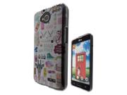 LG L70 Gel Silicone Case All Edges Protection Cover c0287 - cool cute fun doodle art illustration scool sketch omg fashion quotes ice cream unicorn party trend