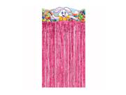 Beistle Easter Bunny Character Curtain 4' 6" x 3'- Pack of 12
