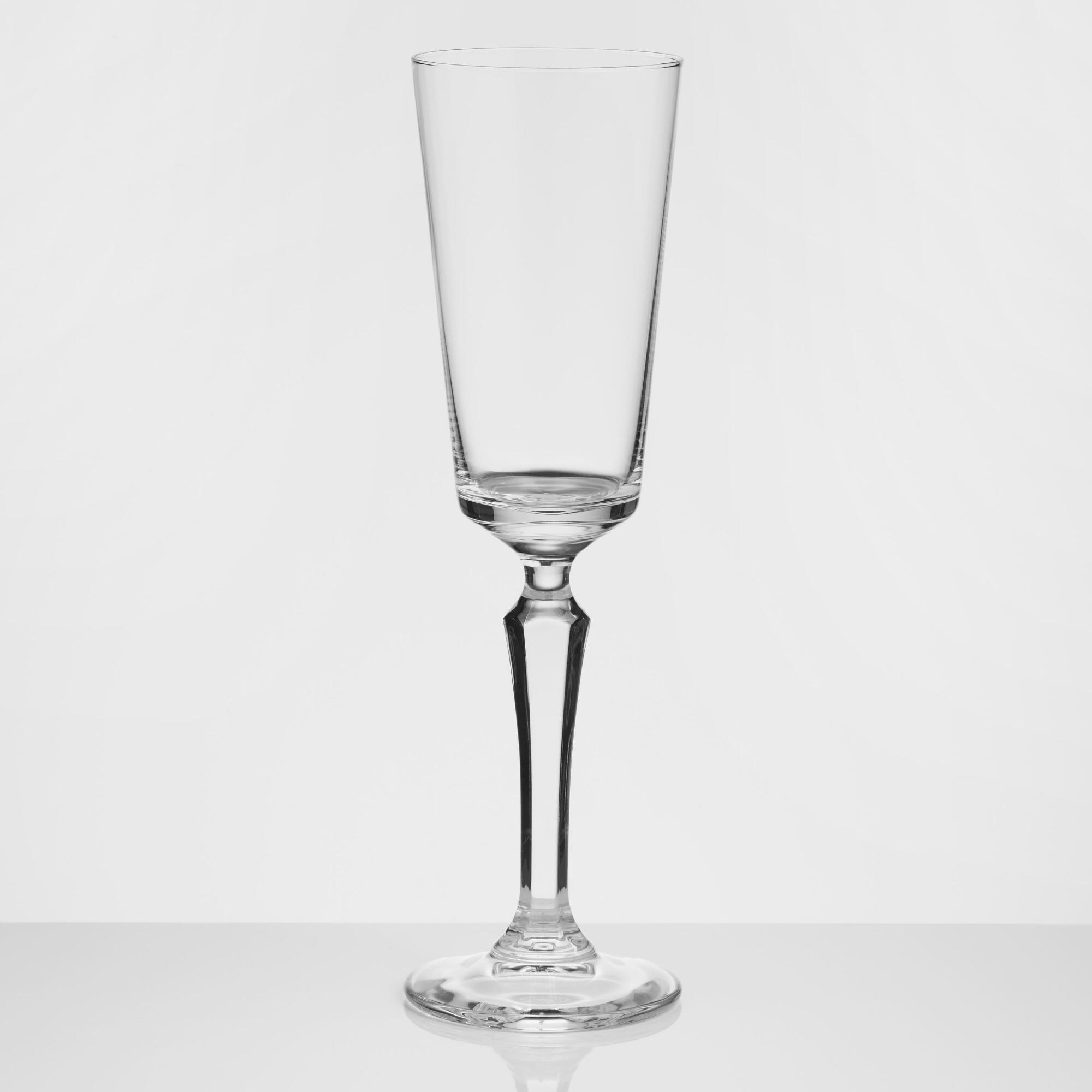 Speakeasy Champagne Flutes Set of 4 - Glass by World Market