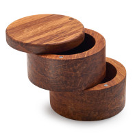 Crushed Bamboo Double Salt Keeper
