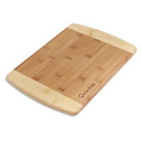 Sur La Table Two-Tone Bamboo Cutting Board