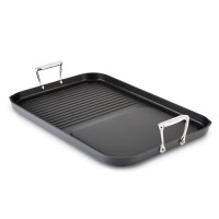 All-Clad Hard-Anodized Two-Burner Combo Grill/Griddle