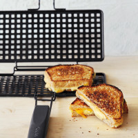 Sur La Table Grilled Cheese Grilling Basket with Recipe Book
