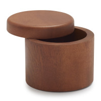 Acacia Wood Salt Box