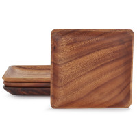 Acacia Wood Plates